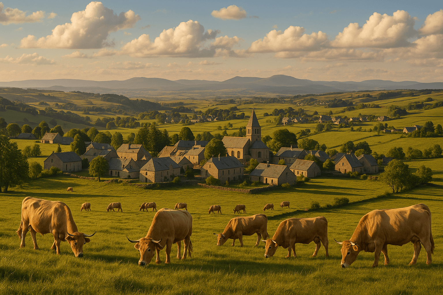 Les plus beaux villages de l'Aubrac : Joyaux à visiter
